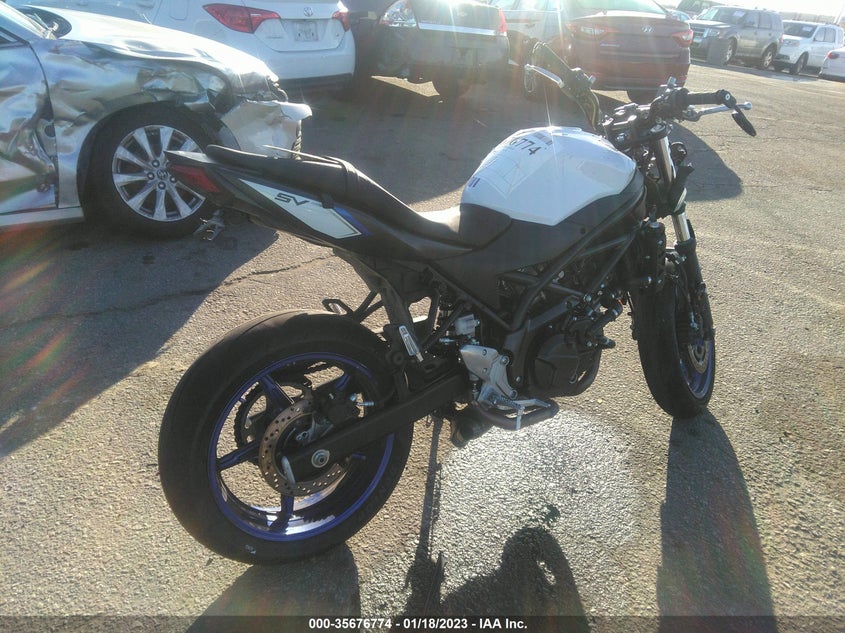 VIN JS1VP55A3H2100961 2017 SUZUKI SV650