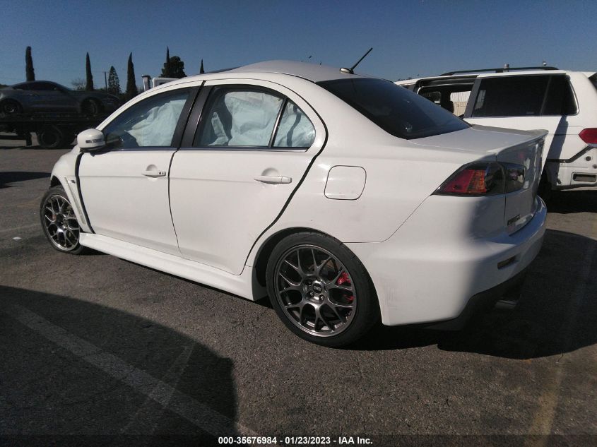 2015 MITSUBISHI LANCER EVOLUTION MR JA32W5FV3FU011758
