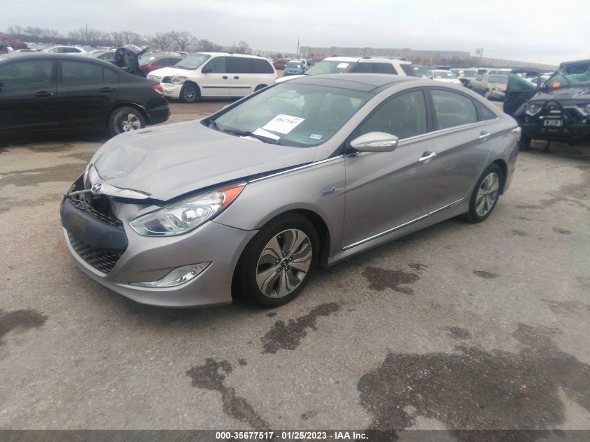 2013 HYUNDAI SONATA HYBRID LIMITED - KMHEC4A40DA074813