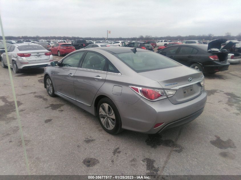 2013 HYUNDAI SONATA HYBRID LIMITED - KMHEC4A40DA074813