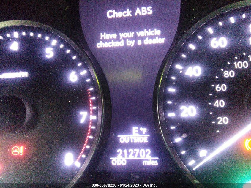 2014 LEXUS LS 460 JTHCL5EF0E5019669