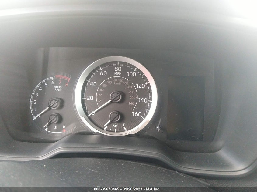 VIN 5YFEPRAE0LP029654 2020 TOYOTA COROLLA LE