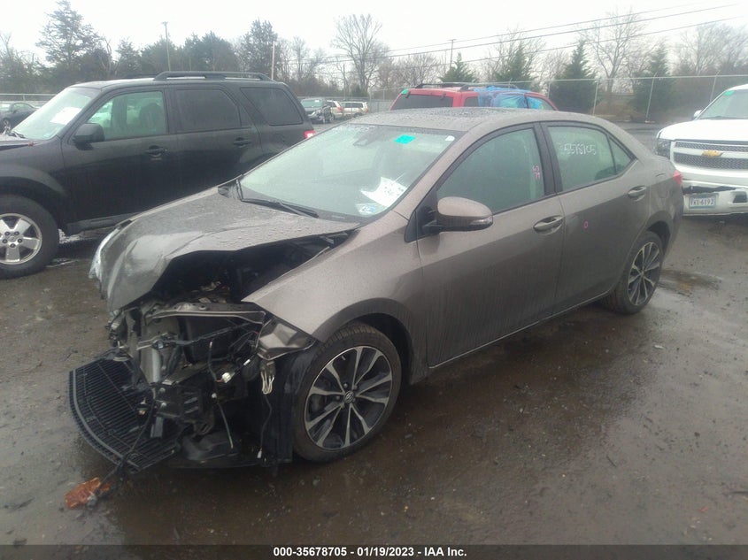 VIN 2T1BURHE2JC044543 2018 TOYOTA COROLLA L/LE/XLE/SE/XSE