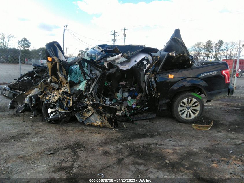 2016 FORD F-150 XLT/XL/LARIAT 1FTEW1EP1GKF75447