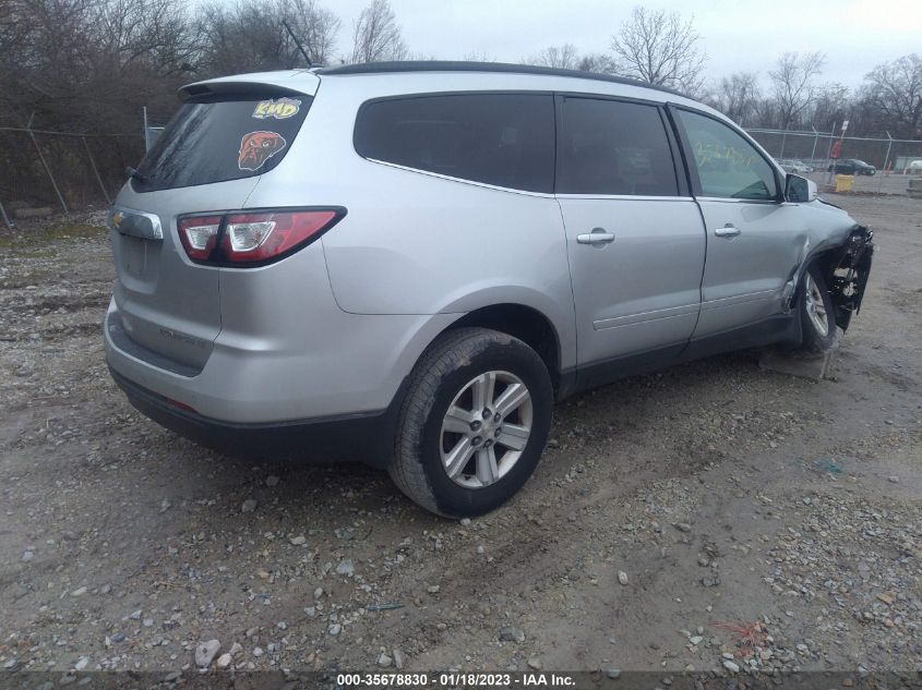 2014 CHEVROLET TRAVERSE LT - 1GNKRHKD9EJ248740