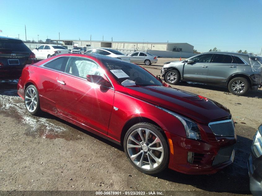 2015 CADILLAC ATS COUPE LUXURY RWD - 1G6AB1R32F0110030
