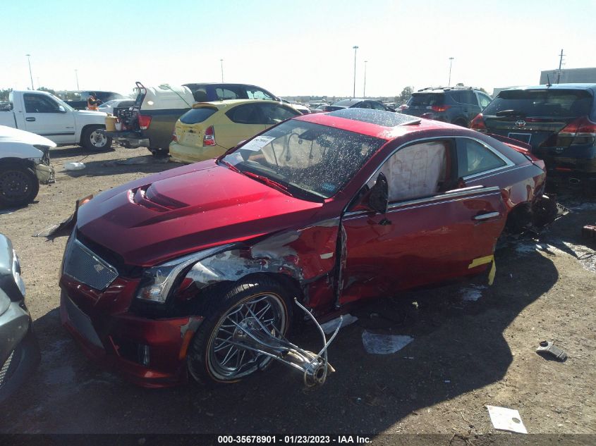 2015 CADILLAC ATS COUPE LUXURY RWD - 1G6AB1R32F0110030