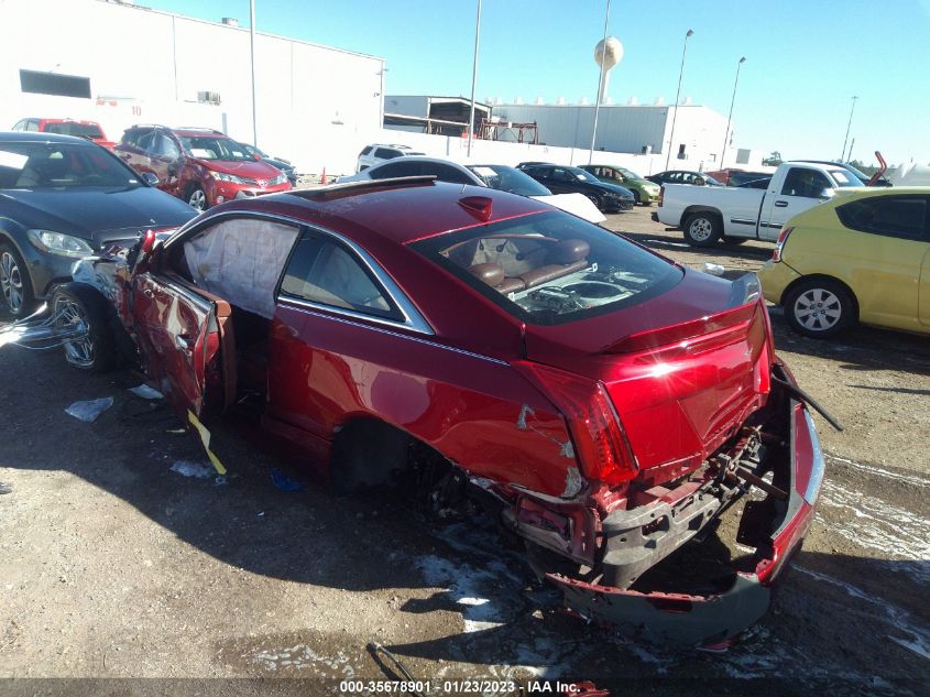 2015 CADILLAC ATS COUPE LUXURY RWD - 1G6AB1R32F0110030