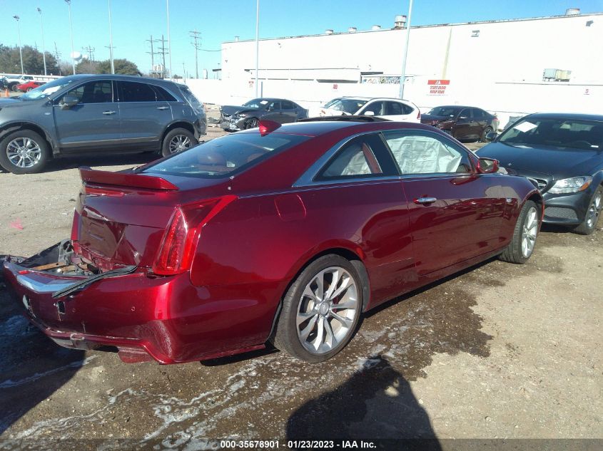 2015 CADILLAC ATS COUPE LUXURY RWD - 1G6AB1R32F0110030