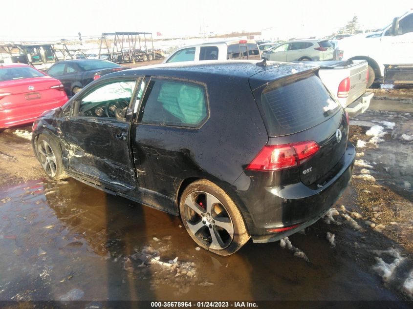 2015 VOLKSWAGEN GOLF GTI S 3VWYT7AU9FM052329