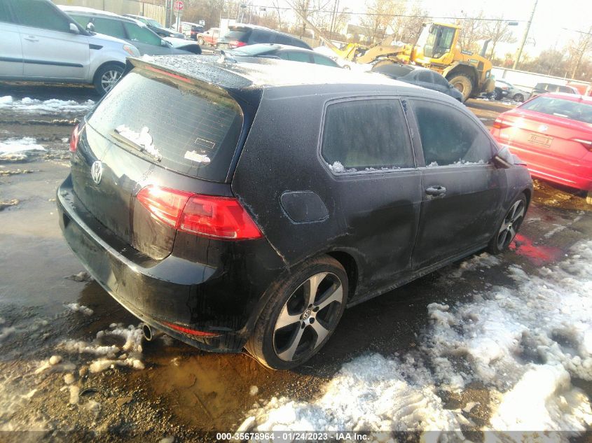 2015 VOLKSWAGEN GOLF GTI S 3VWYT7AU9FM052329