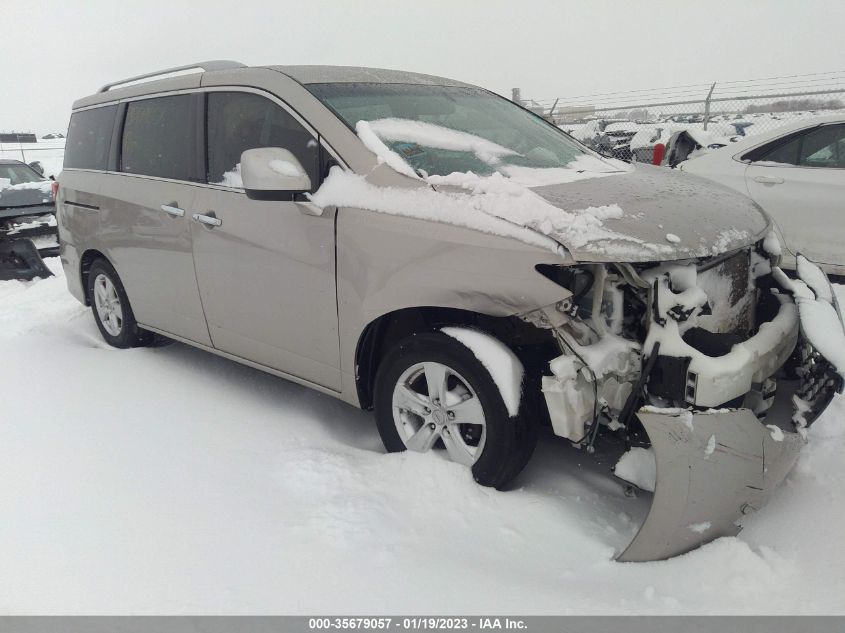 2013 NISSAN QUEST SV - JN8AE2KP7D9064778