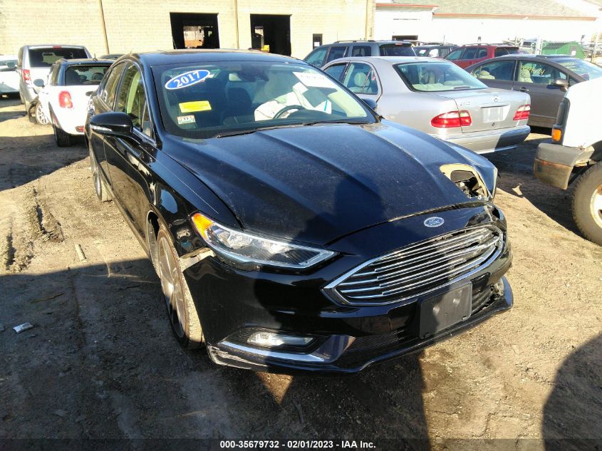 2017 FORD FUSION TITANIUM/PLATINUM - 3FA6P0D91HR116940