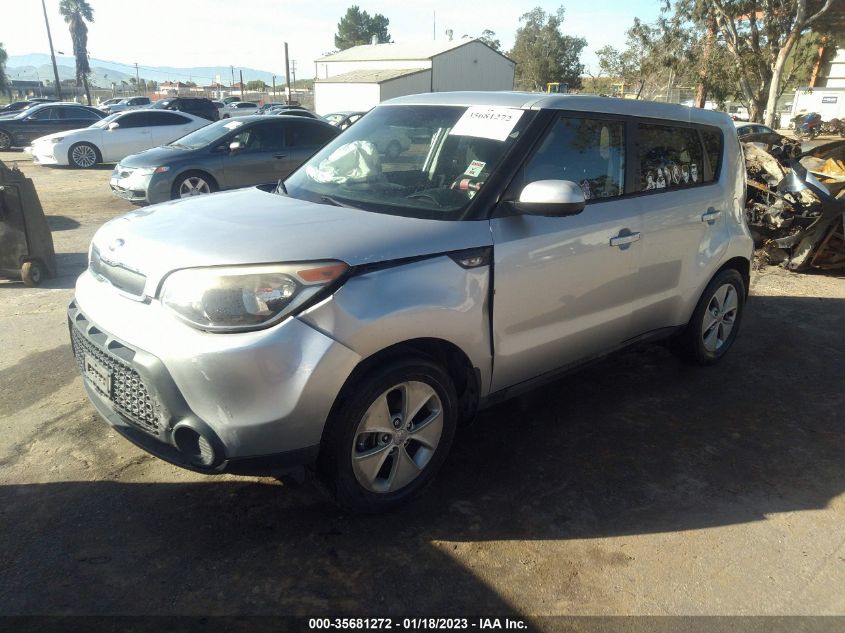 2014 KIA SOUL BASE - KNDJN2A28E7701045