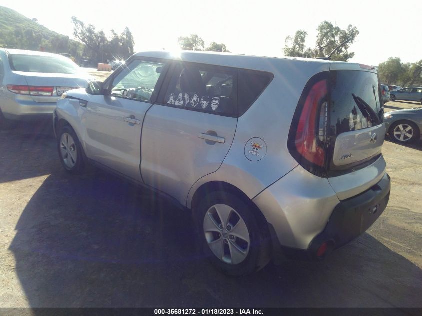 2014 KIA SOUL BASE - KNDJN2A28E7701045