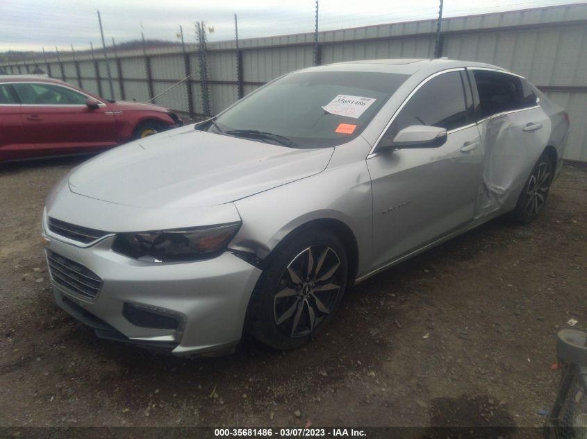 2018 CHEVROLET MALIBU LT - 1G1ZD5ST7JF219979