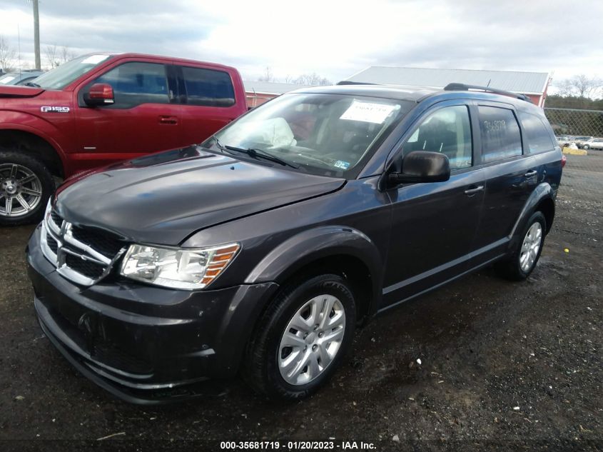 VIN 3C4PDDAGXJT184650 2018 DODGE JOURNEY no.2