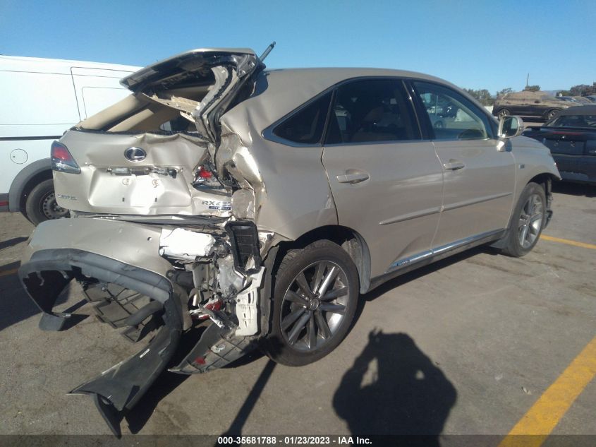 2013 LEXUS RX 450H JTJZB1BA1D2008256
