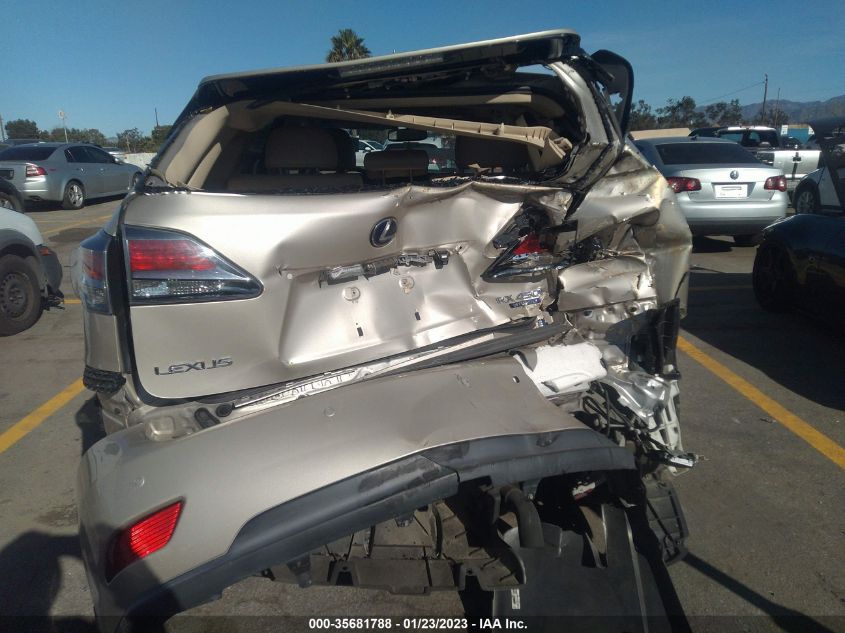 2013 LEXUS RX 450H JTJZB1BA1D2008256