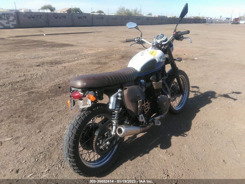 2007 TRIUMPH MOTORCYCLE SCRAMBLER SMT925RN07J290257