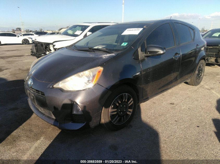 2013 TOYOTA PRIUS C ONE/TWO/THREE/FOUR - JTDKDTB38D1057830
