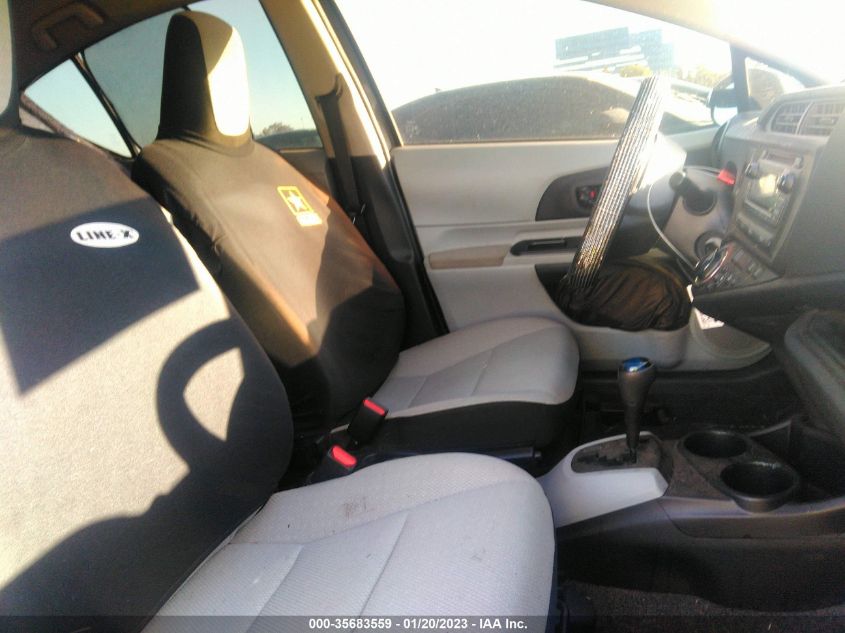 2013 TOYOTA PRIUS C ONE/TWO/THREE/FOUR - JTDKDTB38D1057830