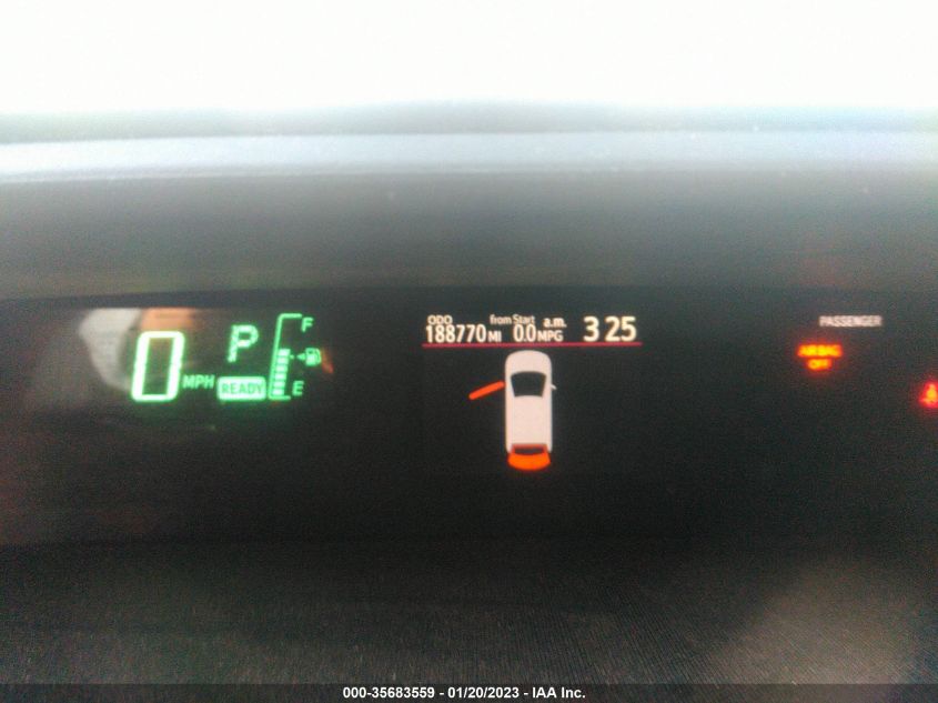 2013 TOYOTA PRIUS C ONE/TWO/THREE/FOUR - JTDKDTB38D1057830