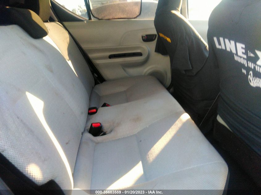 2013 TOYOTA PRIUS C ONE/TWO/THREE/FOUR - JTDKDTB38D1057830