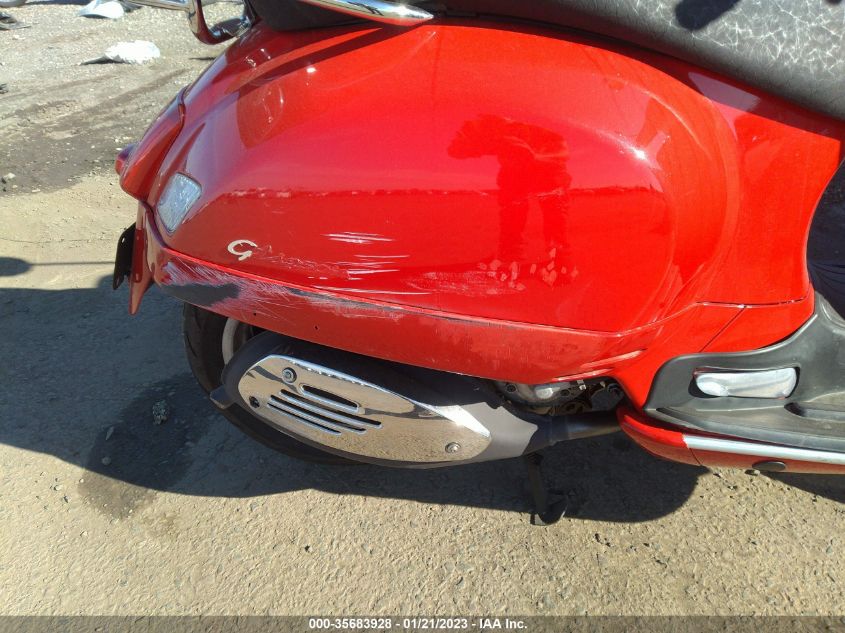 2008 VESPA GTS 250 ZAPM459L885007677