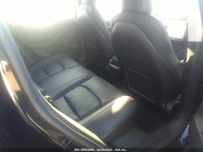VIN 5YJ3E1EBXNF130634 2022 TESLA MODEL 3 LONG RANGE