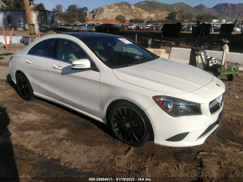 2014 MERCEDES-BENZ CLA-CLASS CLA 250 - WDDSJ4EB5EN160138