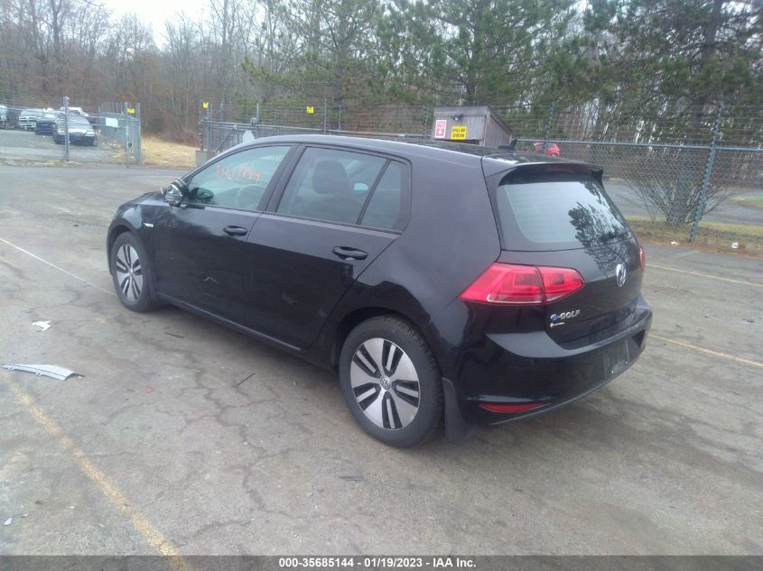 2015 VOLKSWAGEN E-GOLF SEL PREMIUM WVWPP7AUXFW910586