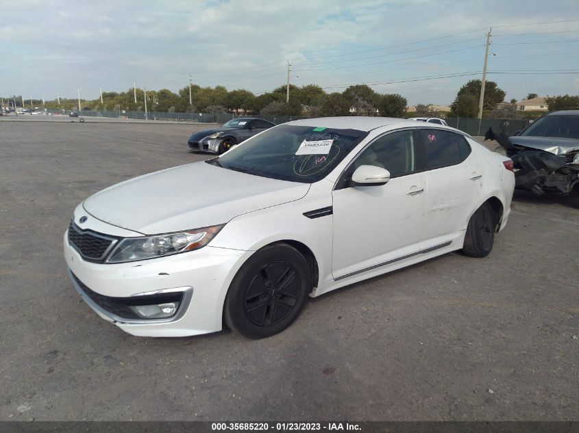 2013 KIA OPTIMA HYBRID LX - KNAGM4AD4D5042298