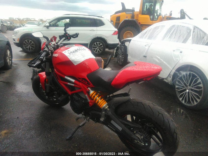 2019 DUCATI MONSTER 797+ ML0MADBM1KT002783