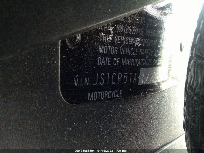 2007 SUZUKI AN650 - JS1CP51A172102459