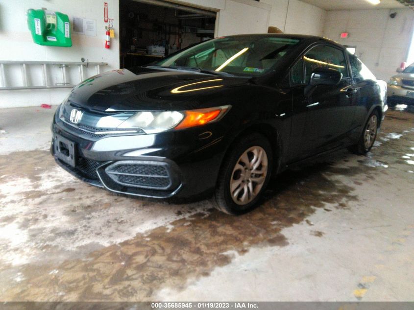 2014 HONDA CIVIC COUPE LX 2HGFG3B57EH513329