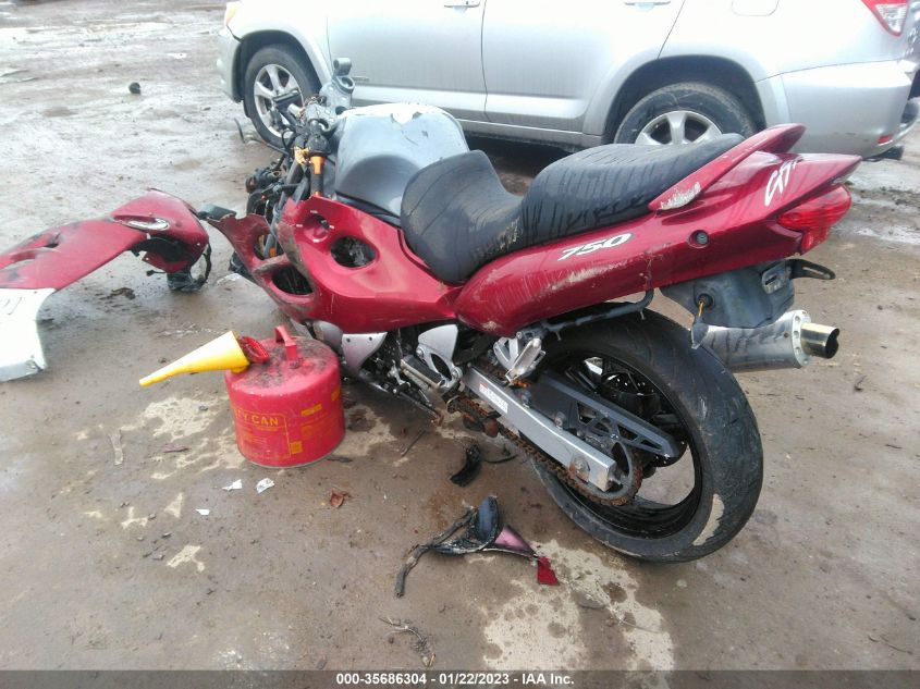2006 SUZUKI GSX750 F - JS1GR7GA562102915