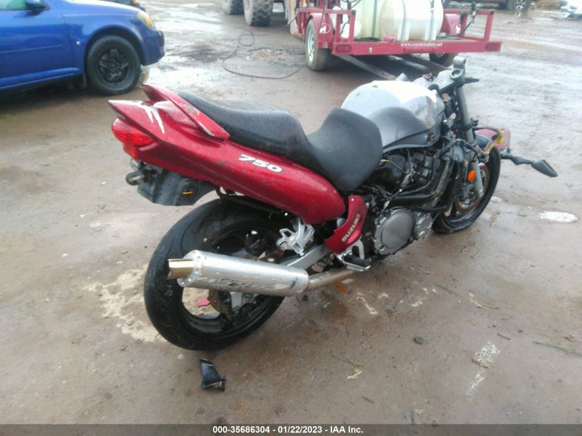 2006 SUZUKI GSX750 F - JS1GR7GA562102915