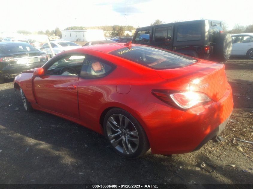 2013 HYUNDAI GENESIS COUPE 2.0T R-SPEC KMHHT6KD3DU112346