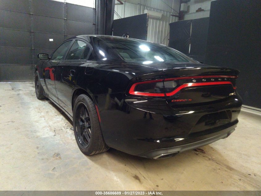 VIN 2C3CDXHG4GH280947 2016 DODGE CHARGER no.3