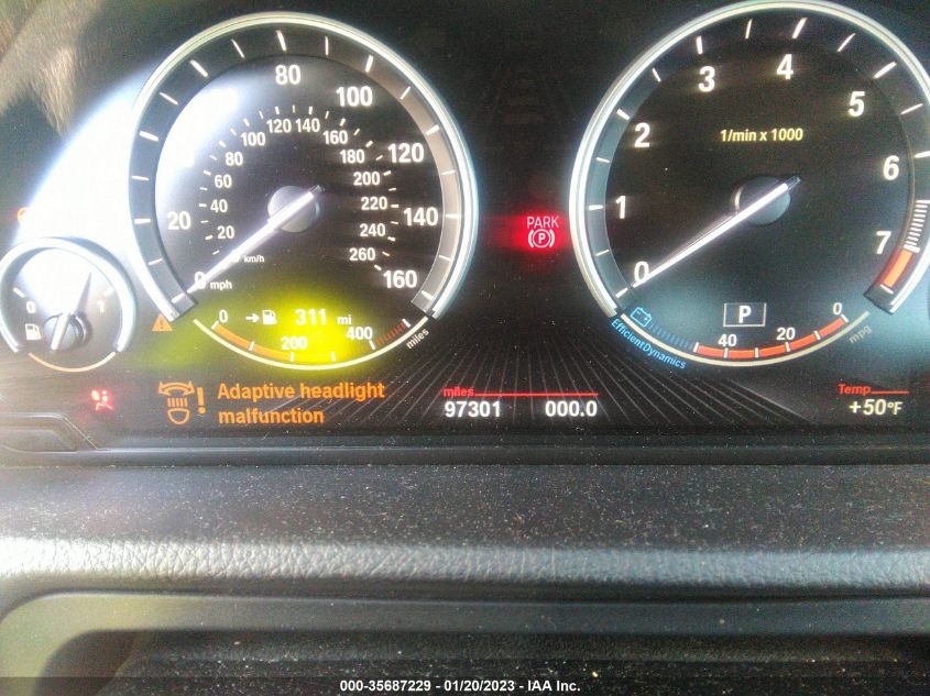 2015 BMW 5 SERIES GRAN TURISMO 535I WBA5M2C56FGH99277
