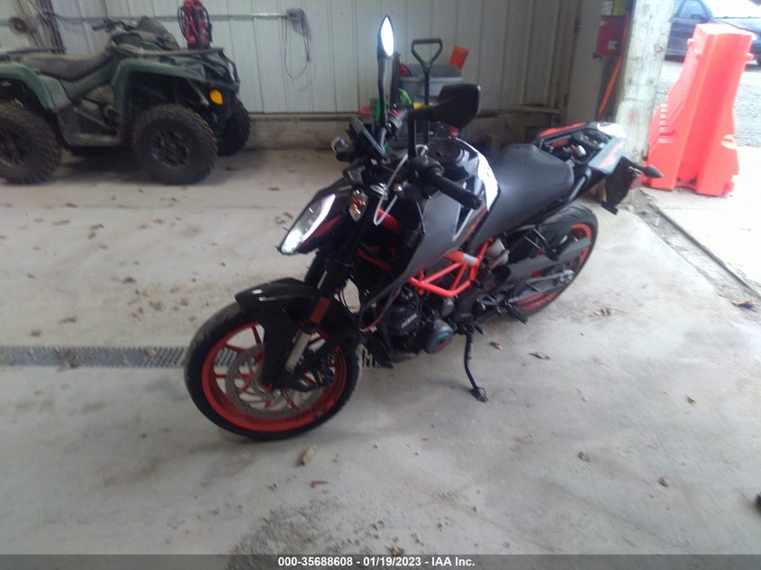 VIN MD2JPJ407MC267490 2021 KTM 390 DUKE