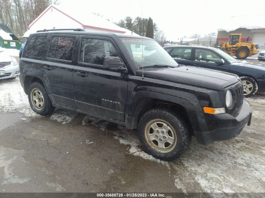 2014 JEEP PATRIOT SPORT - 1C4NJRBB0ED633488