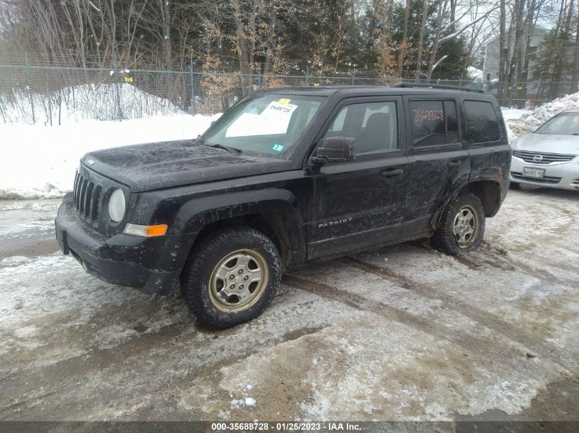 2014 JEEP PATRIOT SPORT - 1C4NJRBB0ED633488