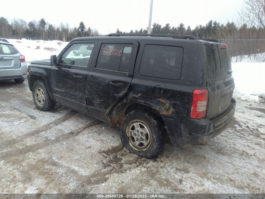 2014 JEEP PATRIOT SPORT - 1C4NJRBB0ED633488