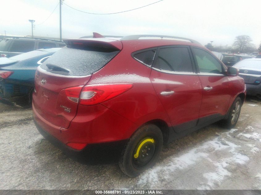 2014 HYUNDAI TUCSON LIMITED KM8JUCAG2EU831243