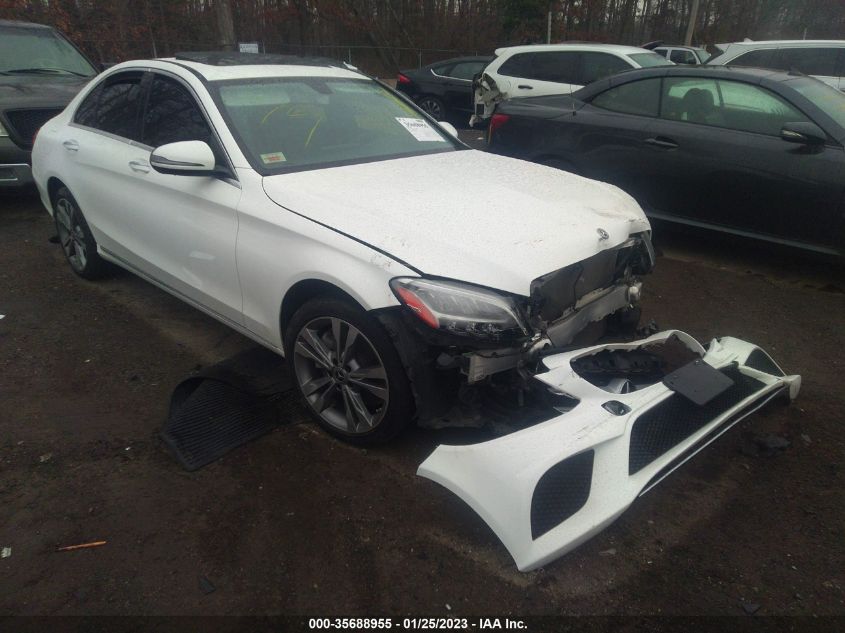 55SWF8EB2KU322157 2019 MERCEDES-BENZ C-CLASS - Image 1