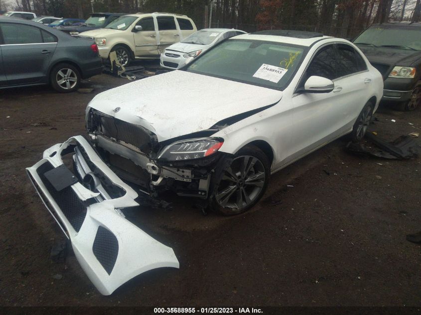 55SWF8EB2KU322157 2019 MERCEDES-BENZ C-CLASS - Image 2