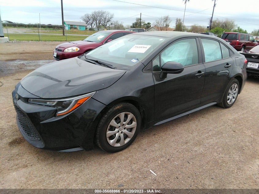 VIN 5YFEPRABXLP073872 2020 TOYOTA COROLLA LE