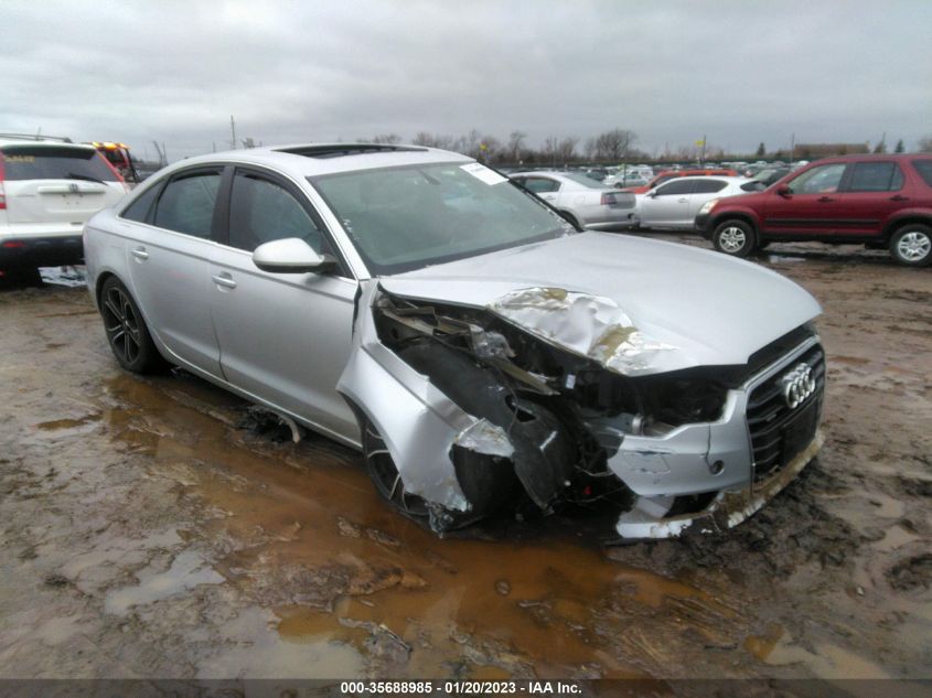 2013 AUDI A6 3.0T PREMIUM PLUS - WAUGGAFC0DN117522